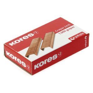 Kores Caja de 1000 Grapas Alambre 22/6 26/6