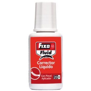 Fixo Fluid Corrector Líquido 20g Pincel Aplicador