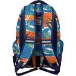 Grafoplás Mochila Escolar Rubber Hawaii 3 Cremalleras 33x46x22,5cm