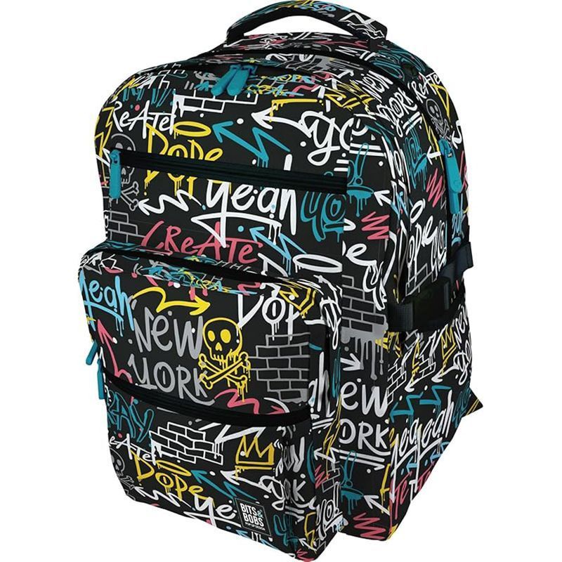 Grafoplás Mochila Escolar Bigpack Wall 3 Cremalleras 33x46x22,5cm Grafoplás Mochila Escolar Bigpack Wall 3 Cremalleras 33x46x22,5cm