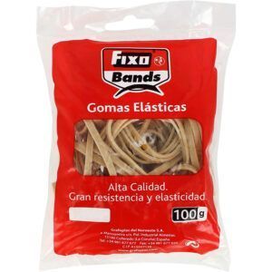 FIXO Bandas Elásticas de Caucho en Bolsa 100g