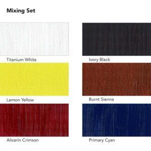 Daler Rowney Georgian Pintura al Óleo Mixing Set 6x38ml