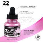 Daler Rowney FW Set Tintas Pearlescent 6x29.5ml