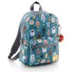 Miquelrius Mochila Escolar Infantil 7L, 2 Compartimentos, Reciclado, Cremallera, Acolchada, Diseño Monsters Miquelrius Mochila Escolar Infantil 7L, 2 Compartimentos, Reciclado, Cremallera, Acolchada, Diseño Monsters