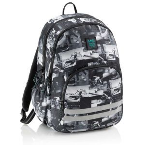 Miquelrius Mochila Escolar Triple Oslo Skate Park 27L