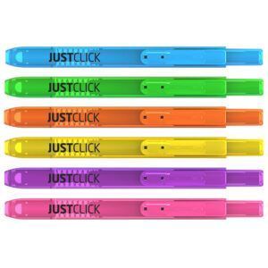 Morris Marcador Fluorescente Retráctil JustClick MRH-105