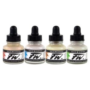 Daler Rowney FW Artists Tinta Líquida Acrílica Shimmering Frasco 29.5ml