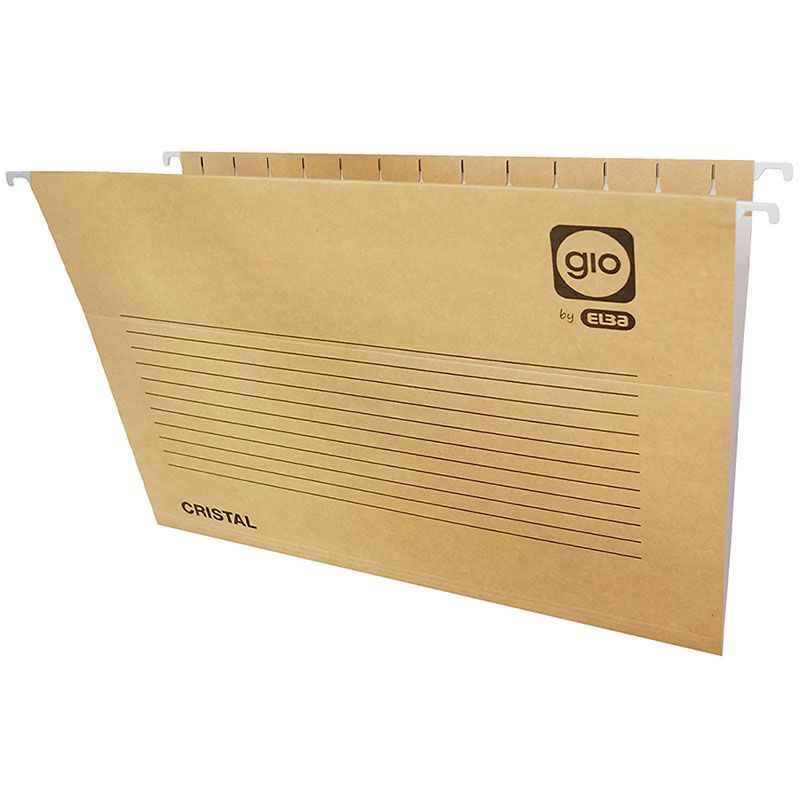 Gio Carpetas Colgantes Kraft Varilla Acero Tamaño Folio Gio Carpetas Colgantes Kraft Varilla Acero Tamaño Folio