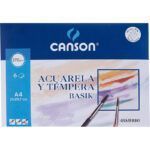 Canson Acuarela Basik Minipack 6H 370g Blanco Natural Canson Acuarela Basik Minipack 6H 370g Blanco Natural