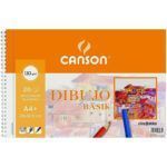Canson Dibujo Basik Album Espiralado Microperforado 20H 130g