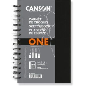 Canson Sketch One Álbum Espiral Retrato 80H Fino 100g
