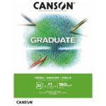 Canson Graduate Dessin Bloc Encolado 30H Fino 160g Blanco Natural Canson Graduate Dessin Bloc Encolado 30H Fino 160g Blanco Natural