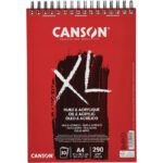 Canson XL Óleo y Acrílico Álbum Espiral Fino 290g