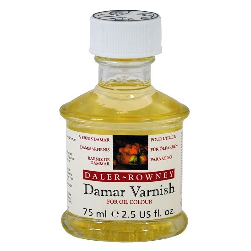 Daler Rowney Barniz de Dammar para Óleo Frasco 75ml Daler Rowney Barniz de Dammar para Óleo Frasco 75ml
