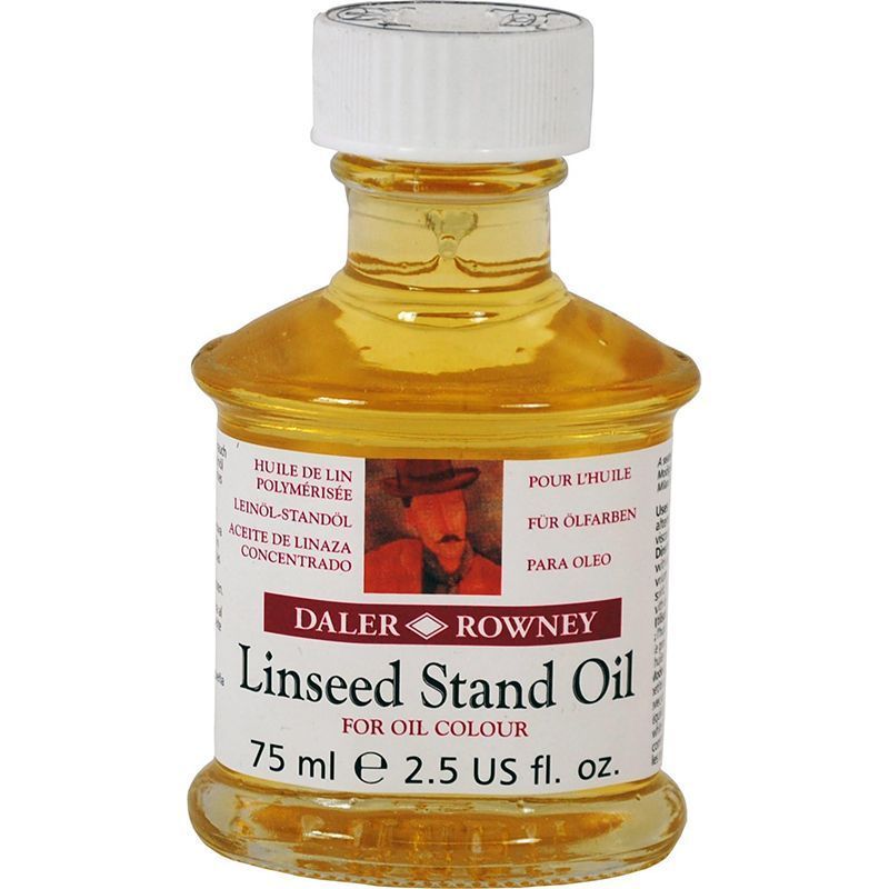 Daler Rowney Aceite de Linaza Polimerizado para Óleo Frasco 75ml Daler Rowney Aceite de Linaza Polimerizado para Óleo Frasco 75ml
