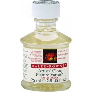 Daler Rowney Barniz Brillante para Óleo Frasco Cristal