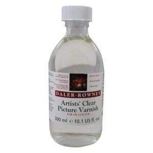 Daler Rowney Barniz Brillante para Óleo Frasco Cristal