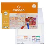 Canson Dibujo Basik MiniPack 10 Hojas 130g Blanco Natural