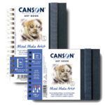 Canson Mix Media Artist Book Cuaderno A5 28H Fino 300g