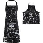 iTotal Delantal de Cocina Unisex Music
