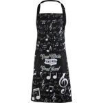 iTotal Delantal de Cocina Unisex Music