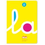 Lamela Libreta Grapa A4 Polipropileno Flúor 50H Cuadrovía (Pack 5 colores surtidos)