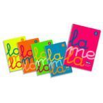 Lamela Cuaderno Espiral Fº (A4+) PP Flúor 80H 90grs Cuadrovía 2,5mm