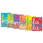 Lamela Cuaderno Espiral Fº (A4+) PP Flúor 80H 90grs Cuadrovía 5mm Lamela Cuaderno Espiral Fº (A4+) PP Flúor 80H 90grs Cuadrovía 5mm