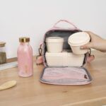 MILAN Bolsa Isotérmica Porta Alimentos con 3 Recipientes, serie Lava, 3.5L