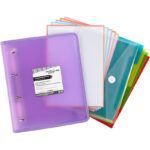 Grafoplás Carpebook Multiline Carpeta PP translúcido rayado vertical 4 anillas A4 con recambio