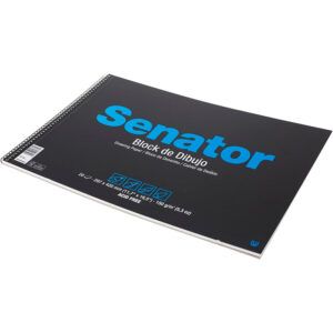 Senator Bloc de Dibujo A3 150g 20H Sin Recuadro y Sin Taladros