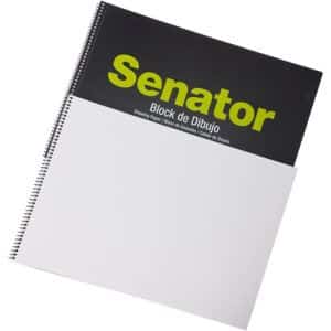 Senator Bloc de Dibujo A3 150g 20H Sin Recuadro y Sin Taladros