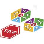 Imagiland Juego Cartas Redondas Fun Tastic "Stop and Win"
