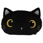 iTotal Cojín Decorativo Plano con forma de Gato Negro