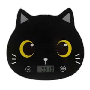 ITOTAL Báscula de Cocina Forma de Gato Precisión al Gramo