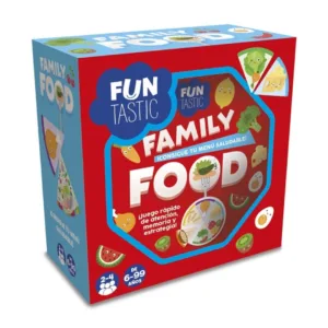 Imagiland Juego Cartas Redondas Fun Tastic "Family Food"