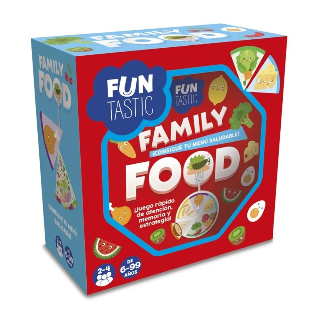 Imagiland Juego Cartas Redondas Fun Tastic "Family Food" Imagiland Juego Cartas Redondas Fun Tastic "Family Food"