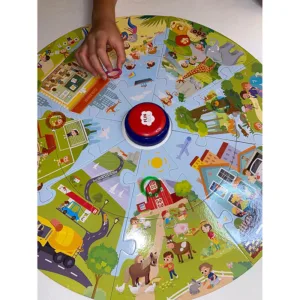 Imagiland Juego de Velocidad y Memoria BÚHO - 100 Palabras