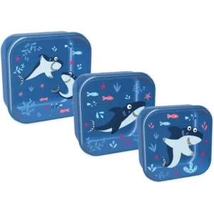 ITOTAL Fiambrera de 3 Piezas de PP Sin BPA (700ml, 500ml y 350ml) ANIMALS