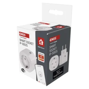 EMOS Enchufe Inteligente WiFi GoSmart IP-3002S 16A 3680W