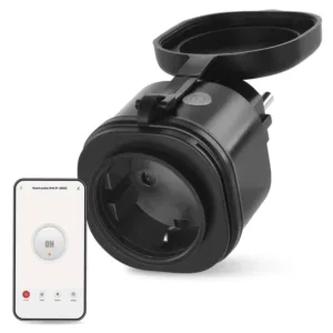 EMOS Enchufe Inteligente Exterior WiFi GoSmart IP44 IP-3006S 16A 3680W