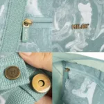 MILAN Bolso Shopper Grande, 18.5L, Colección Lava, Verde