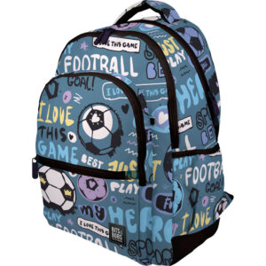 Grafoplas Mochila Escolar Ergonómica, 33x46x22,5cm. 3 Compartimentos