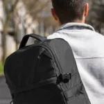 MILAN Mochila Escolar 5 Cremalleras 25L Colección Shadow Negro