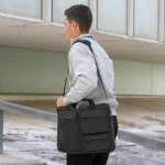 MILAN Maletín para Portátil Acolchado, Colección Shadow, Negro