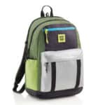 Miquelrius Mochila Escolar Triple Amsterdam, Reciclado, Rider Green
