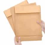 Sobre Bolsa Fuelle Kraft 120g/m² 229x324x30mm Tira Silicona, 50 Uds