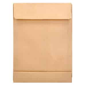 Sobre Bolsa Fuelle Kraft 120g/m² 229x324x30mm Tira Silicona, 50 Uds