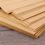 Sobre Bolsa Papel Kraft 90g/m² 370x450mm Tira Silicona, 100 Uds
