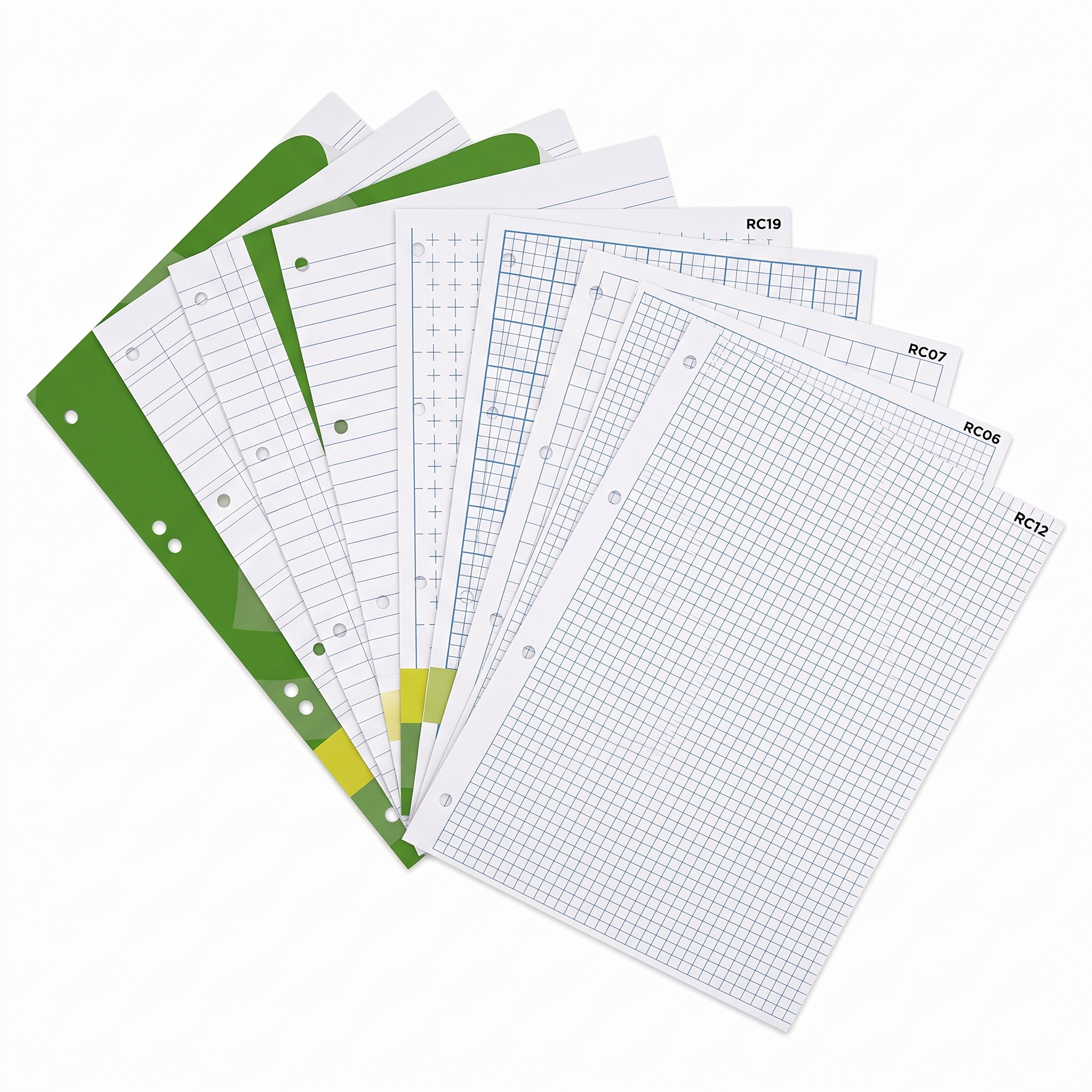 Liderpapel Recambio de Anillas 4º (Cuarto) 100 hojas 75/m², 6 Taladros Liderpapel Recambio de Anillas 4º (Cuarto) 100 hojas 75/m², 6 Taladros